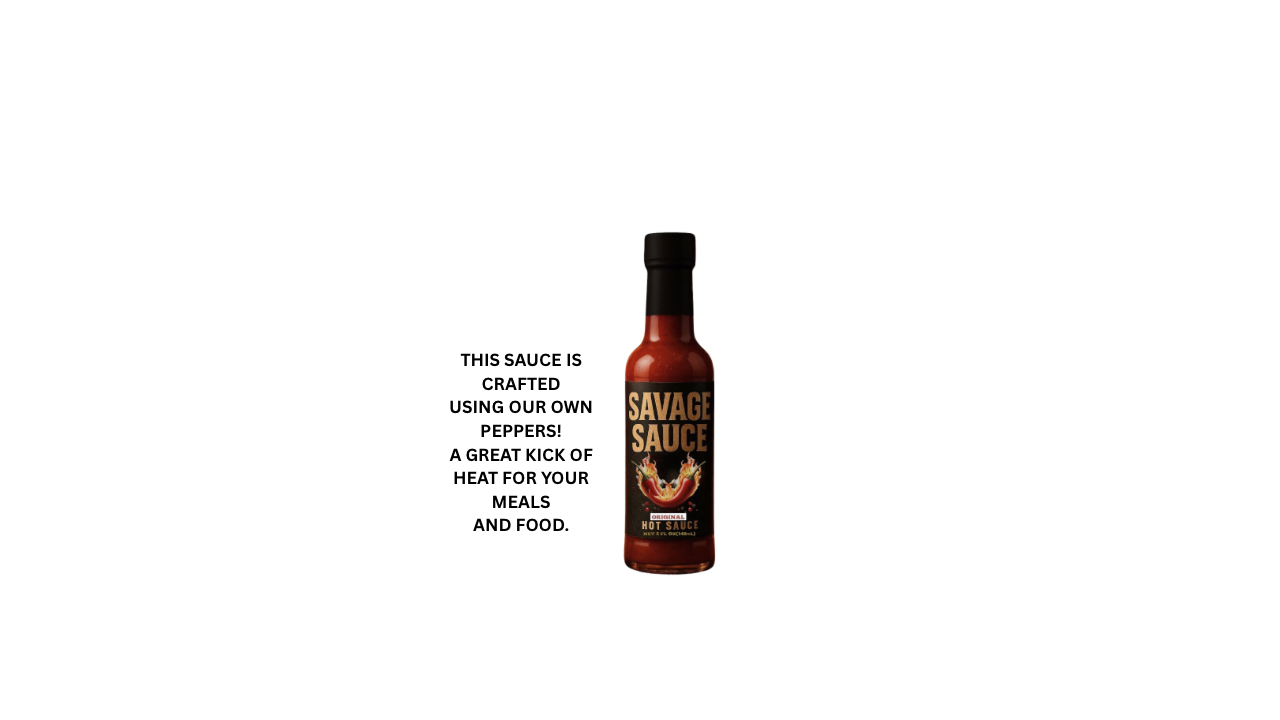 Savage Sauce Spicy/Mild